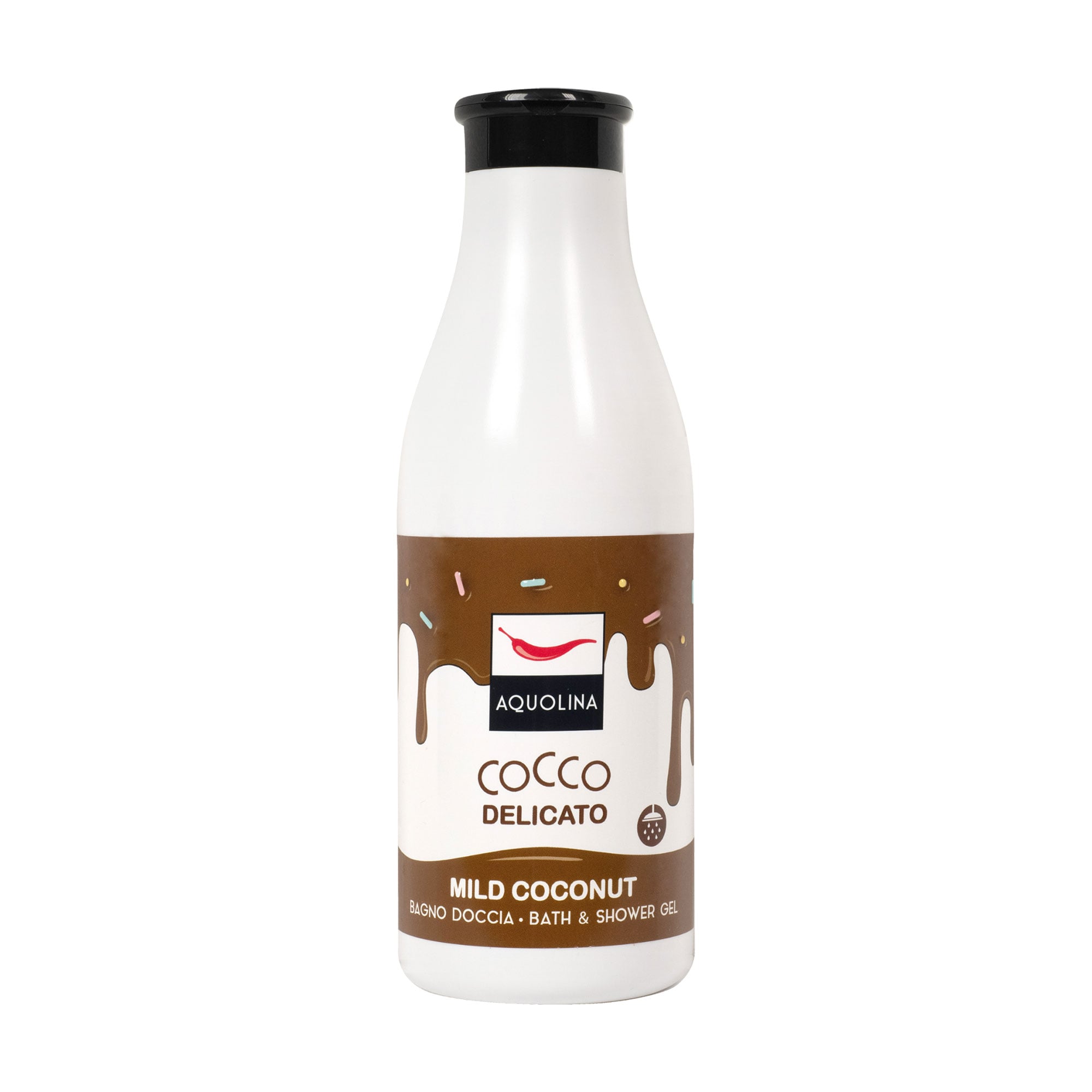 Гель для ванни та душу Aquolina Mild Coconut Bath &amp; Shower Gel, 500 мл